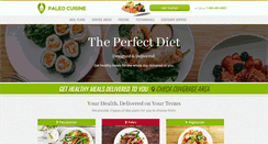 Desktop Screenshot of paleocuisine.net